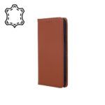 Ümbris Genuine Leather Smart Pro iPhone 16 Pro 6,3" (pruun)