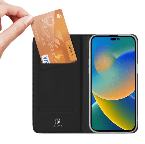 Ümbris kaanega Dux Ducis "Skin Pro" Xiaomi Redmi Note 10 Pro (must)