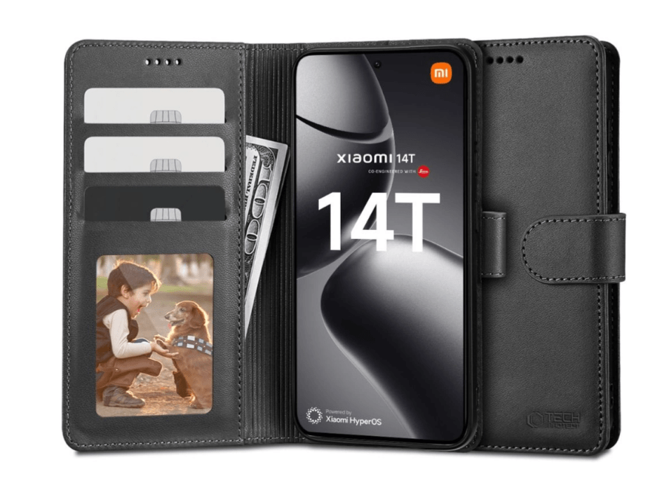 Ümbris Tech-Protect Wallet Xiaomi 14T (must)