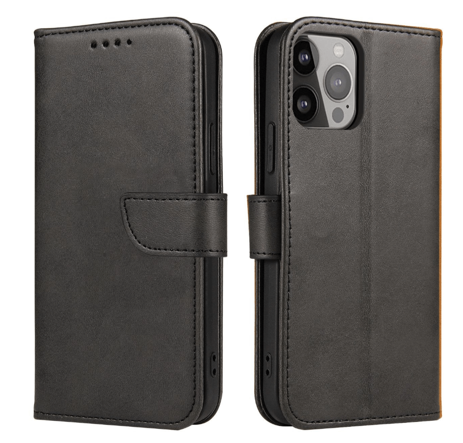 Ümbris kaanega Wallet Case Samsung S23 Ultra (must)