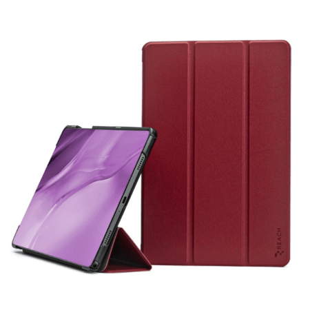 Kaitseümbris Reach Smart Leather Samsung Tab A9 8.7 (viinamari)