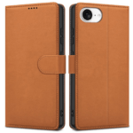 Ümbris kaanega Fancy Wallet Samsung A40 (pruun)