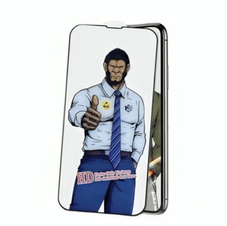 Kaitseklaas "Mr. Monkey Anti-Static" Full Glue Samsung S25 Ultra (must)