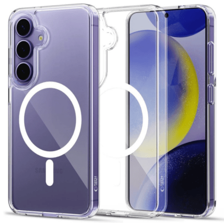 Ümbris Tech-Protect FlexAir Hybrid MagSafe Samsung S25 (läbipaistev)