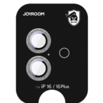 Kaitseklaas Joyroom JR-MSF0299 Glitter tagakaamerale iPhone 16/ 16 Plus (hõbe)