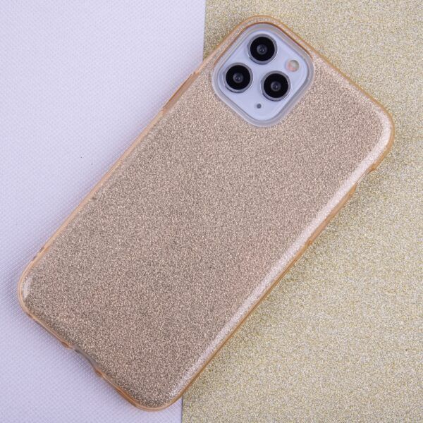 Ümbris Glitter 3in1 iPhone 13 6,1" (kuld)
