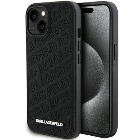 Karl Lagerfeld Ümbris KLHCP15SPQKPMK iPhone 15 (black)