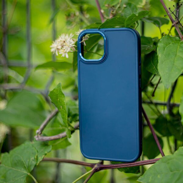 Ümbris Satin iPhone 13 6,1" (tumesinine)