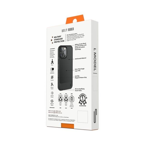 Ümbris Ugly Rubber L iPhone 13 Pro 6,1" (must)