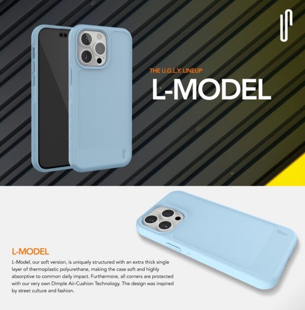 Ümbris Ugly Rubber L iPhone 13 Pro 6,1" (must)