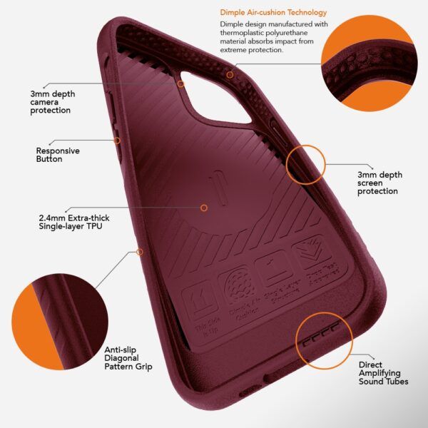 Ümbris Ugly Rubber L iPhone 13 Pro 6,1" (must)