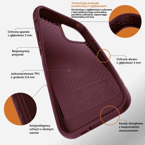Ümbris Ugly Rubber L iPhone 13 Pro 6,1" (must)