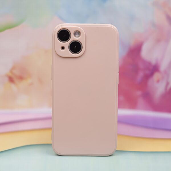 Ümbris Matt TPU iPhone 12 / 12 Pro 6,1" (kahvatu roosa)