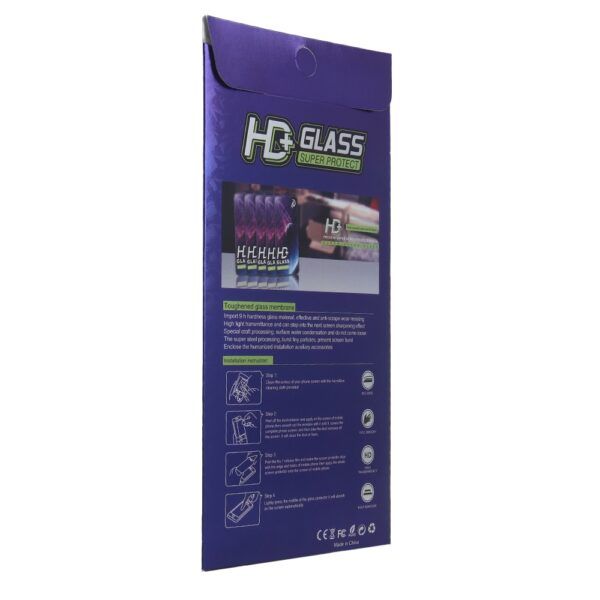 Kaiseklaas 9D iPhone 15 Pro 6,1" (must raam)