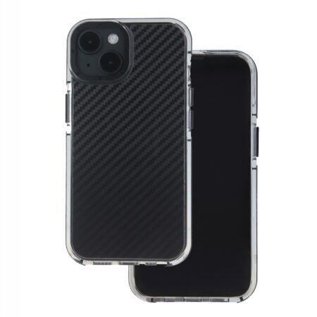 Ümbris Acrylic Carbon iPhone 12 / 12 Pro 6,1" (must)