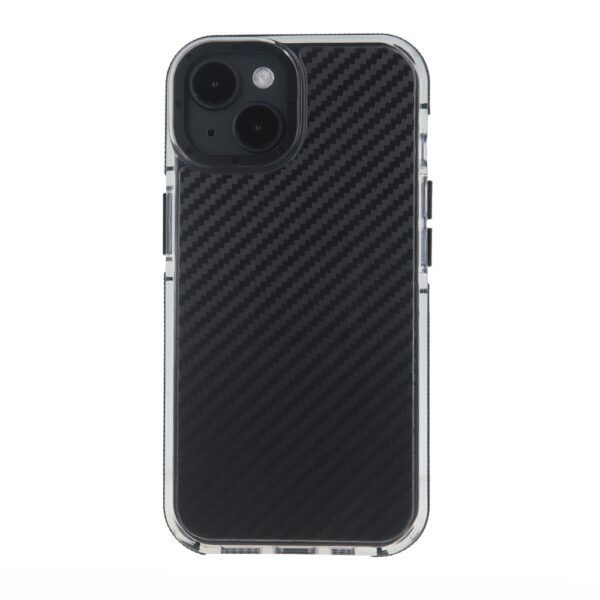 Ümbris Acrylic Carbon iPhone 12 / 12 Pro 6,1" (must)