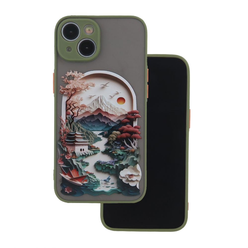 Ümbris Ultra Trendy iPhone 13 6,1" (Reis roheline)
