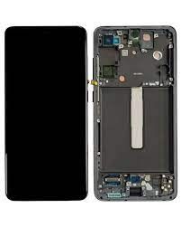 Varuosa Samsung Galaxy S21 FE/ G990 ekraan korpusega valge (service pack)