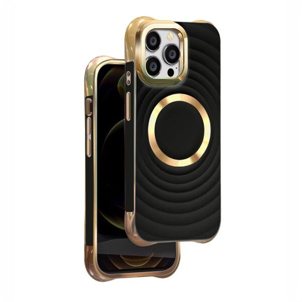 Ümbris Circle Glam Mag iPhone 15 6,1" (must)