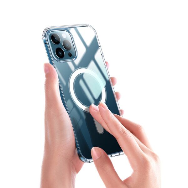 Ümbris Mag iPhone 13 Pro Max 6,7" (läbipaistev suur auk)