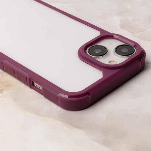 Ümbris Color Shock iPhone 14 6,1" (kastanpruun)