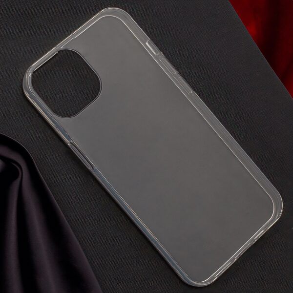Ümbris Slim 1 mm iPhone 14 6,1" (läbipaistev)