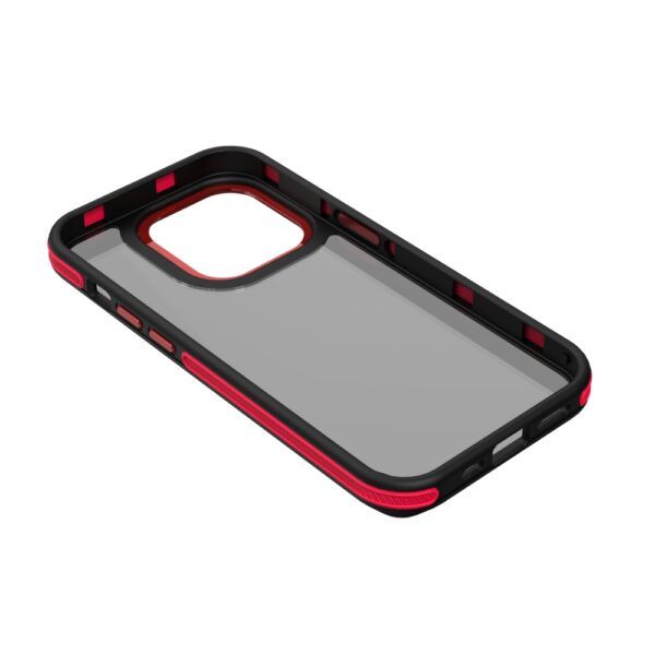 Ümbris Crystal Black iPhone 14 Pro 6,1" (punane)