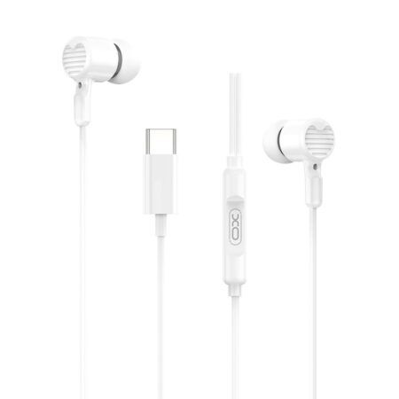 Juhtmega kõrvaklapid XO EP81 USB-C (valge)