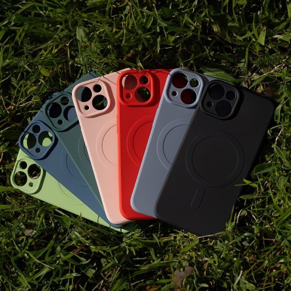 Ümbris Simple Color Mag iPhone 12 6,1" (must)
