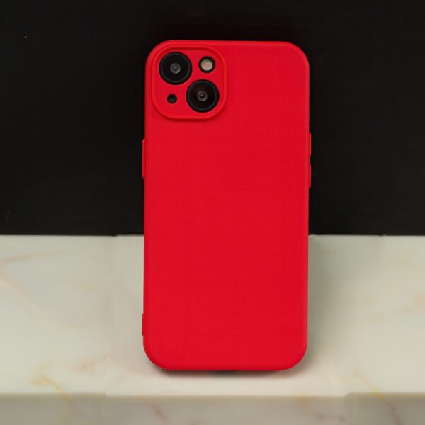 Ümbris Silicon Box iPhone 13 6,1" (punane)