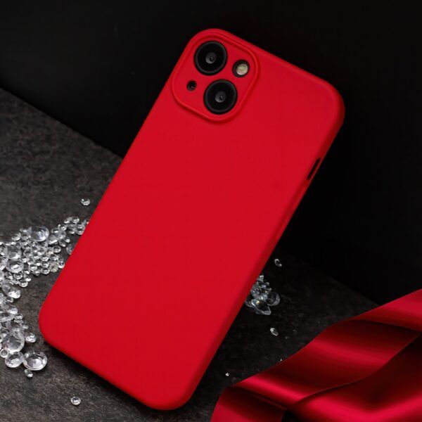 Ümbris Silicon Box iPhone 13 6,1" (punane)
