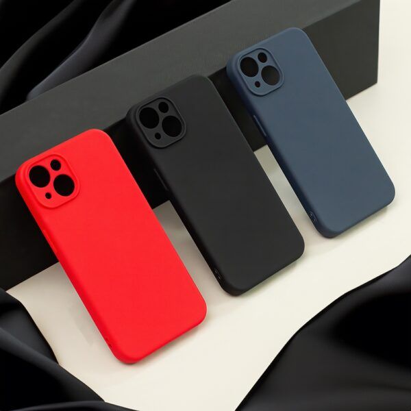 Ümbris Silicon Box iPhone 13 6,1" (punane)