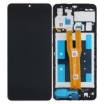 Varuosa Samsung A06 / A065F ekraan raamiga must (service pack)