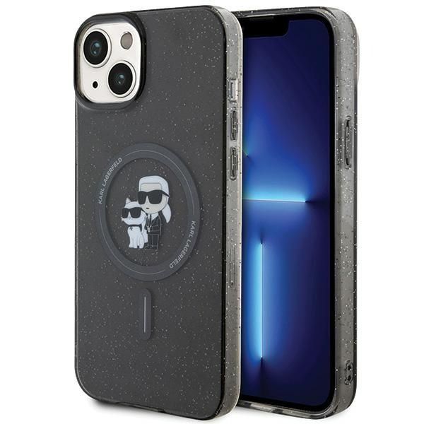 Karl Lagerfeld Ümbris MagSafe KLHMP15SHGKCNOK iPhone 15 (must) Karl Lagerfeld Ümbris MagSafe KLHMP15SHGKCNOK iPhone 15 (must)