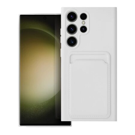 Silikoon Forcell Card Samsung Galaxy S23 Ultra (valge) Silikoon Forcell Card Samsung Galaxy S23 Ultra (valge)