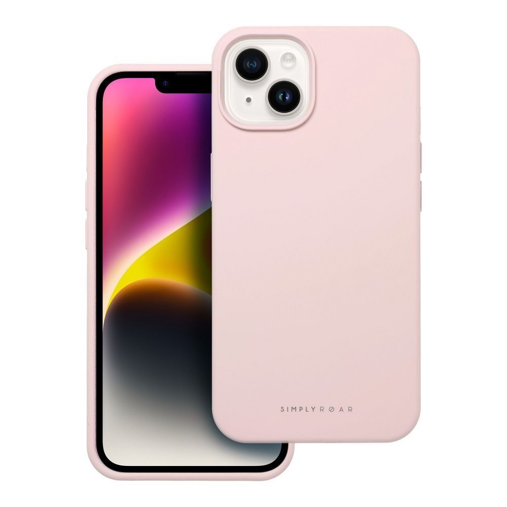 Silikoon Roar Cloud Skin iPhone 14 Pro (heleroosa) Silikoon Roar Cloud Skin iPhone 14 Pro (heleroosa)