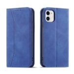 Ümbris kaanega Fancy Pouch iPhone 12 / 12 Pro (sinine)