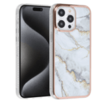 Ümbris UNIQ Accessory iPhone 15 Pro Max (marmor valge)