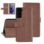 Ümbris kaanega UNIQ Leather Samsung Galaxy S21 Plus (rose-gold) Ümbris kaanega UNIQ Leather Samsung Galaxy S21 Plus (rose-gold)