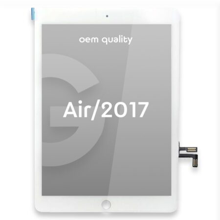 Varuosa iPad 5 / iPad 6 / 2017 / 2018 9.7" puutepaneel (Valge) Analoog