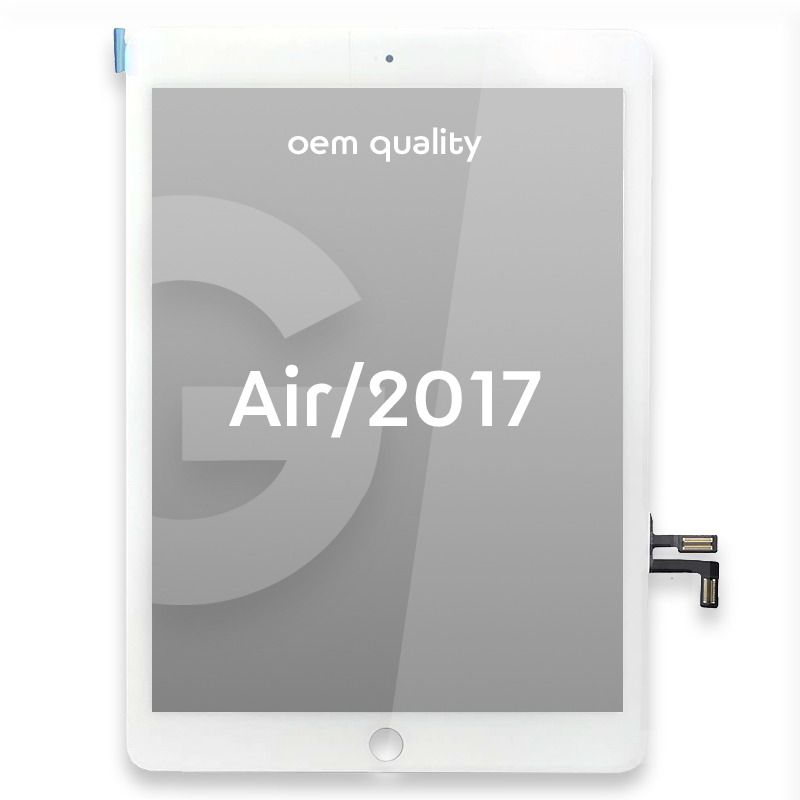 Varuosa iPad 5 / iPad 6 / 2017 / 2018 9.7" puutepaneel (Valge) Analoog