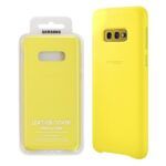 Samsung Nahkümbris EF-VG970LYEGWW G970/ Galaxy S10e (kollane)