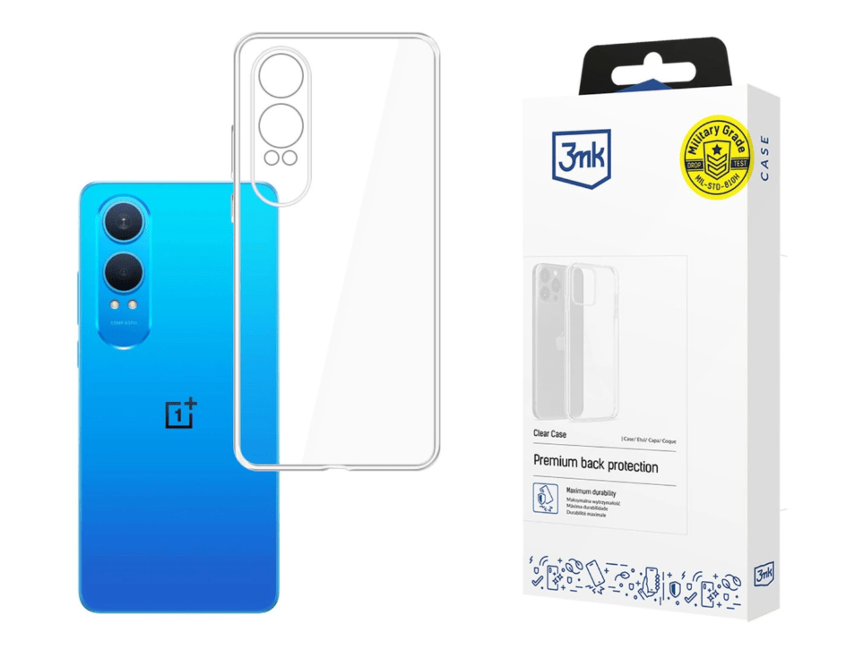 Silikoon 3MK Clear Case OnePlus Nord CE 4 Lite (läbipaistev)