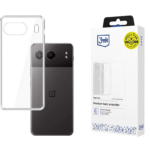 Silikoon 3MK Clear Case OnePlus Nord 4 (läbipaistev)