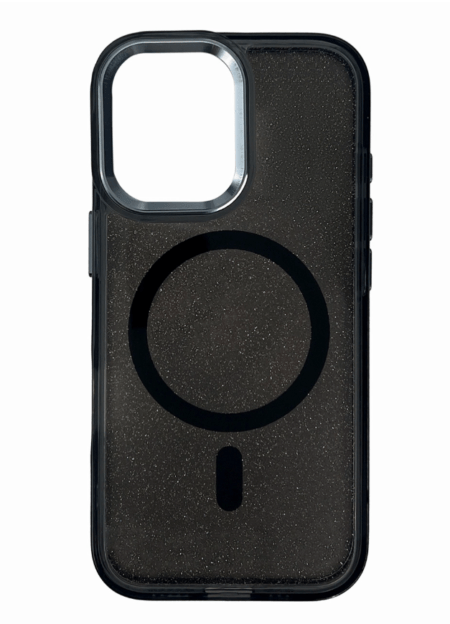 Ümbris Glitter MagSafe iPhone 16 (must)