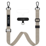 Universaalne Nöör Tech-Protect C65 Telefoniümbristele (beež)