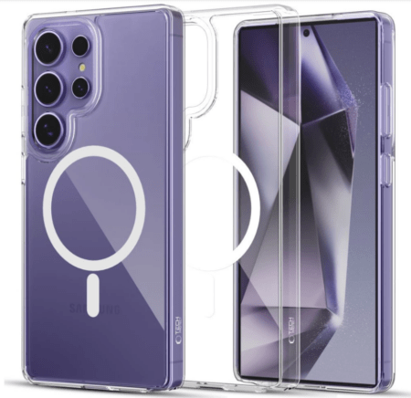 Ümbris Tech-Protect FlexAir Hybrid MagSafe Samsung S25 Ultra (läbipaistev)