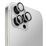 Kaitseklaas Uniq Optix tagakaamerale iPhone 15 Pro / 15 Pro Max / 16 Pro / 16 Pro Max / 17 Pro / 17 Pro Max (hõbe)