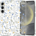 Ümbris Tech-Protect FlexAir Samsung S25 (läbipaistev / lilled)