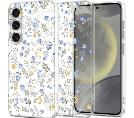 Ümbris Tech-Protect FlexAir Samsung S25 (läbipaistev / lilled)